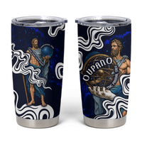 Uranus The Primal Sky Greek God Tumbler Cup Vintage Celestial Armillary Sphere Cosmos Mythology