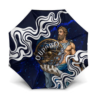 Uranus The Primal Sky Greek God Umbrella Vintage Celestial Armillary Sphere Cosmos Mythology