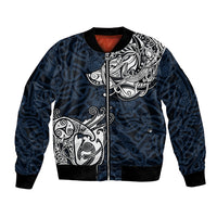 Viking Bomber Jacket Legendary Viking Boar and Intricate Norse Patterns - Wonder Print Shop