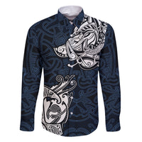 Viking Family Matching Short Sleeve Bodycon Dress and Hawaiian Shirt Legendary Viking Boar and Intricate Norse Patterns - Wonder Print Shop