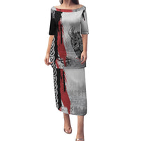 Viking Family Matching Puletasi Dress and Hawaiian Shirt Warrior Come To Valhalla - Wonder Print Shop