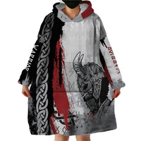 Viking Wearable Blanket Hoodie Warrior Come To Valhalla - Wonder Print Shop