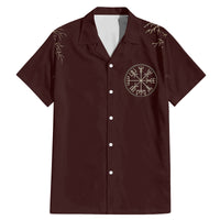 Viking Family Matching Mermaid Dress and Hawaiian Shirt Yggdrasil Pattern And Ancient Rune - Wonder Print Shop