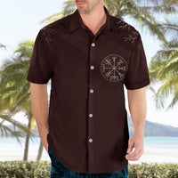 Viking Hawaiian Shirt Yggdrasil Pattern And Ancient Rune - Wonder Print Shop