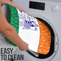 India Christmas Bathroom Set with Elephant Santa Tree Design and Tricolor Holiday Pattern - Wonder Print Shop