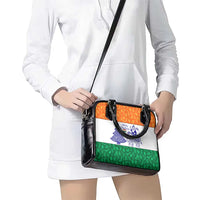 India Christmas Shoulder Handbag with Elephant Santa Tree Design and Tricolor Holiday Pattern - Wonder Print Shop