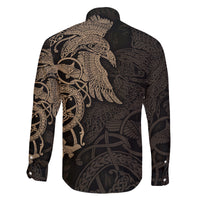 Viking Raven Family Matching Puletasi Dress and Hawaiian Shirt Wisdom in Flight - Wonder Print Shop
