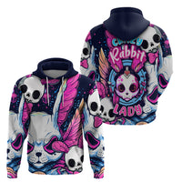 Crazy Rabbit Lady Hoodie - Wonder Print Shop