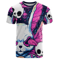 Crazy Rabbit Lady T Shirt - Wonder Print Shop