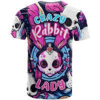 Crazy Rabbit Lady T Shirt - Wonder Print Shop