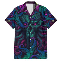 Spirit Of the Ocean Family Matching Short Sleeve Bodycon Dress and Hawaiian Shirt - Wonder Print Shop