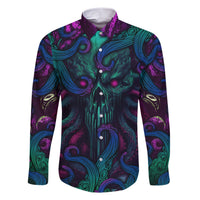 Spirit Of the Ocean Family Matching Short Sleeve Bodycon Dress and Hawaiian Shirt - Wonder Print Shop