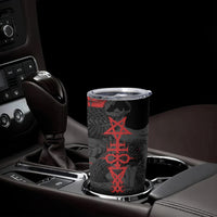 Skull Horror - Satan Symbol Grunge Tumbler Cup - Wonder Print Shop