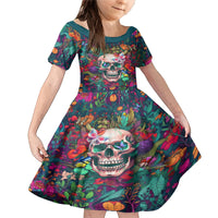 I Talk Is Smile I Laugh Too But Be Careful When I'm Silent Family Matching Mermaid Dress and Hawaiian Shirt - Wonder Print Shop