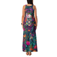 I Talk Is Smile I Laugh Too But Be Careful When I'm Silent Family Matching Tank Maxi Dress and Hawaiian Shirt - Wonder Print Shop