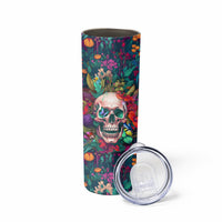 I Talk Is Smile I Laugh Too But Be Careful When I'm Silent Skinny Tumbler - Wonder Print Shop