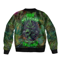 You My Friend Should Have Been Swallowed Bomber Jacket - Wonder Print Shop