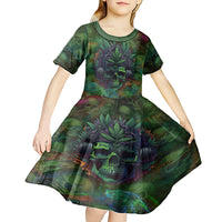 You My Friend Should Have Been Swallowed Kid Short Sleeve Dress - Wonder Print Shop