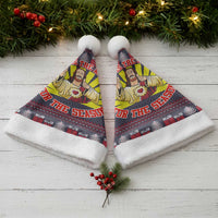 Jesus Is The Reason For The Season Christmas Santa Hat Funny Xmas Holiday Patterns - Wonder Print Shop