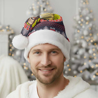Jesus Is The Reason For The Season Christmas Santa Hat Funny Xmas Holiday Patterns - Wonder Print Shop