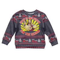 Jesus Is The Reason For The Season Christmas Kid Ugly Christmas Sweater Funny Xmas Holiday Patterns - Wonder Print Shop