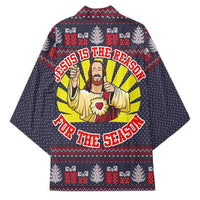 Jesus Is The Reason For The Season Christmas Kimono Funny Xmas Holiday Patterns - Wonder Print Shop