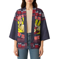 Jesus Is The Reason For The Season Christmas Kimono Funny Xmas Holiday Patterns - Wonder Print Shop