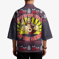 Jesus Is The Reason For The Season Christmas Kimono Funny Xmas Holiday Patterns - Wonder Print Shop