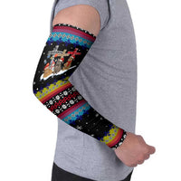 Jesus Is The Reason For The Season Christmas Arm Sleeves Funny Xmas Holiday Patterns - Wonder Print Shop