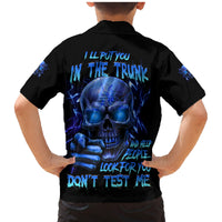 I'll Put You In The Trunk Family Matching Mermaid Dress and Hawaiian Shirt - Wonder Print Shop
