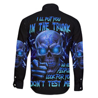 I'll Put You In The Trunk Family Matching Off Shoulder Short Dress and Hawaiian Shirt - Wonder Print Shop