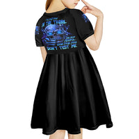 I'll Put You In The Trunk Kid Short Sleeve Dress - Wonder Print Shop