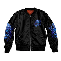 I'll Put You In The Trunk Sleeve Zip Bomber Jacket - Wonder Print Shop