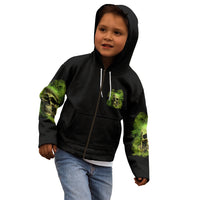 My Give A F Skull Is Broken Kid Hoodie - Wonder Print Shop