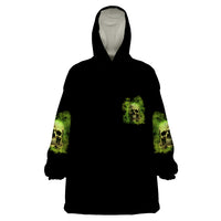 My Give A F Skull Is Broken Wearable Blanket Hoodie - Wonder Print Shop
