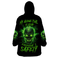 My Alone Time Is For Everyone's Safety Wearable Blanket Hoodie - Wonder Print Shop