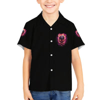 I Can Keep My Mouth Kid Hawaiian Shirt - Wonder Print Shop