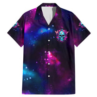 Karma Fairy Skull Galaxy Family Matching Mermaid Dress and Hawaiian Shirt - Wonder Print Shop