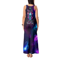 Karma Fairy Skull Galaxy Tank Maxi Dress - Wonder Print Shop