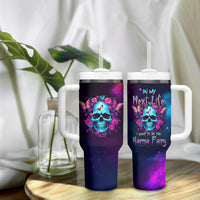 Karma Fairy Skull Galaxy Tumbler With Handle - Wonder Print Shop