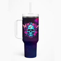 Karma Fairy Skull Galaxy Tumbler With Handle - Wonder Print Shop