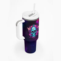 Karma Fairy Skull Galaxy Tumbler With Handle - Wonder Print Shop