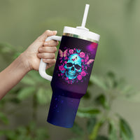 Karma Fairy Skull Galaxy Tumbler With Handle - Wonder Print Shop