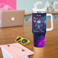 Karma Fairy Skull Galaxy Tumbler With Handle - Wonder Print Shop