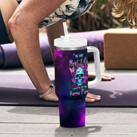 Karma Fairy Skull Galaxy Tumbler With Handle - Wonder Print Shop