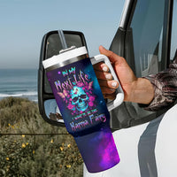 Karma Fairy Skull Galaxy Tumbler With Handle - Wonder Print Shop