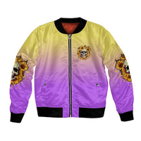 I'm Blunt Because God Rolled Me Sunflower Bomber Jacket - Wonder Print Shop