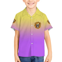 I'm Blunt Because God Rolled Me Sunflower Family Matching Puletasi Dress and Hawaiian Shirt - Wonder Print Shop