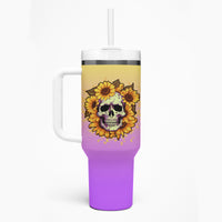 I'm Blunt Because God Rolled Me Sunflower Tumbler With Handle - Wonder Print Shop