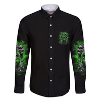 I Am Who I Am Skull Family Matching Short Sleeve Bodycon Dress and Hawaiian Shirt - Wonder Print Shop